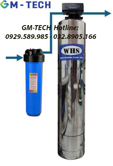 Lọc tổng 2 cấp cột inox 304